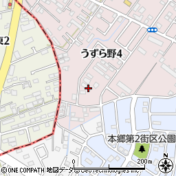 カーサブルーノＢ周辺の地図