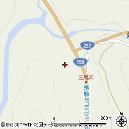 岐阜県高山市荘川町三尾河285周辺の地図