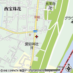 埼玉県春日部市西宝珠花145周辺の地図