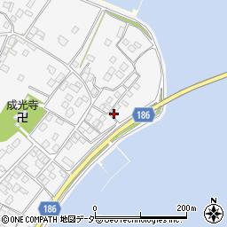 茨城県行方市白浜301周辺の地図