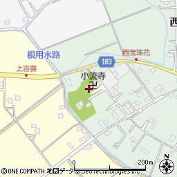 埼玉県春日部市西宝珠花327周辺の地図