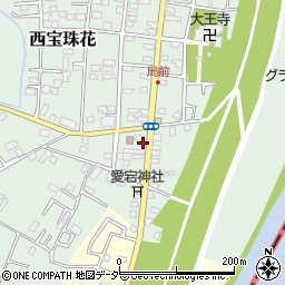 埼玉県春日部市西宝珠花140周辺の地図