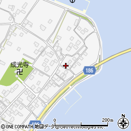 茨城県行方市白浜297周辺の地図