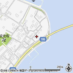 茨城県行方市白浜302周辺の地図