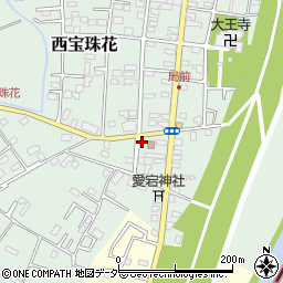 埼玉県春日部市西宝珠花131周辺の地図
