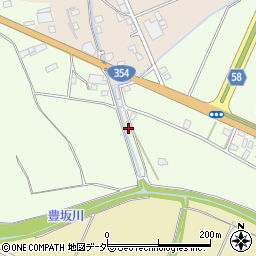 茨城県常総市豊岡町丁1203周辺の地図