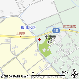 埼玉県春日部市西宝珠花360周辺の地図