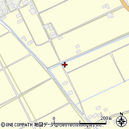 茨城県行方市橋門268周辺の地図