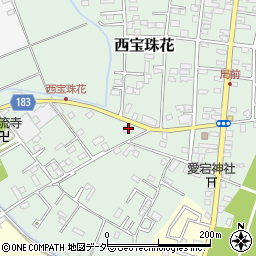 埼玉県春日部市西宝珠花273周辺の地図