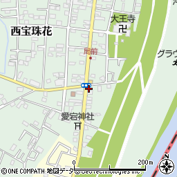 埼玉県春日部市西宝珠花143周辺の地図