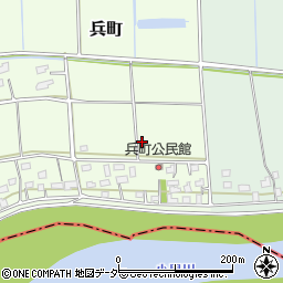 茨城県常総市兵町49周辺の地図