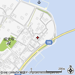 茨城県行方市白浜298周辺の地図