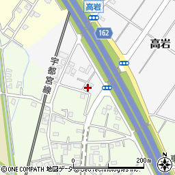 埼玉県白岡市高岩72周辺の地図