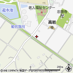 埼玉県白岡市高岩2221周辺の地図