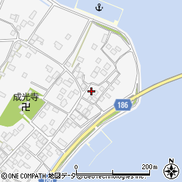 茨城県行方市白浜314-1周辺の地図