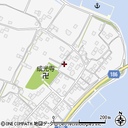 茨城県行方市白浜290周辺の地図