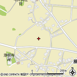 福井県福井市風巻町周辺の地図