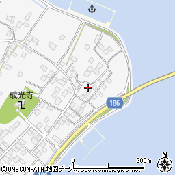 茨城県行方市白浜314周辺の地図
