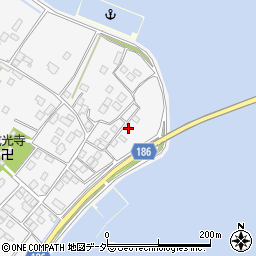 茨城県行方市白浜305周辺の地図