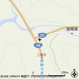 岐阜県高山市荘川町三尾河224周辺の地図