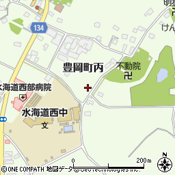 茨城県常総市豊岡町丙3052-1周辺の地図