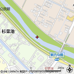 上川周辺の地図