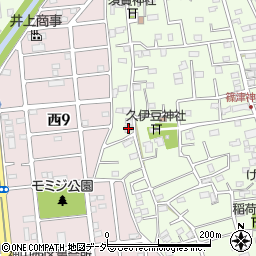 埼玉県白岡市篠津1785-5周辺の地図