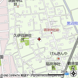 埼玉県白岡市篠津1862周辺の地図