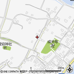 茨城県行方市白浜周辺の地図