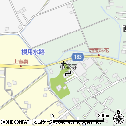 埼玉県春日部市西宝珠花324周辺の地図