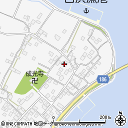 茨城県行方市白浜291周辺の地図