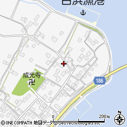 茨城県行方市白浜287周辺の地図