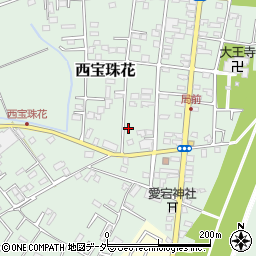 埼玉県春日部市西宝珠花450周辺の地図