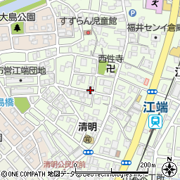 福井県福井市江端町周辺の地図