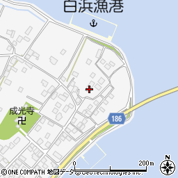 茨城県行方市白浜315周辺の地図