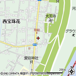 埼玉県春日部市西宝珠花107周辺の地図