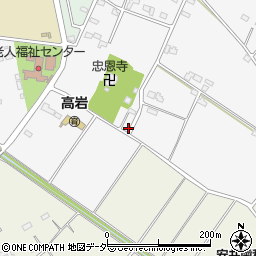 埼玉県白岡市高岩2152周辺の地図