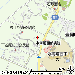 茨城県常総市豊岡町丙694-3周辺の地図