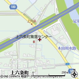 福井県福井市上六条町12周辺の地図