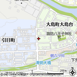 福井県福井市大島町大島台1113周辺の地図