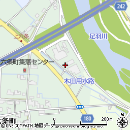 ＪＡ福井県　福井南部農業施設センター周辺の地図