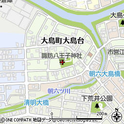 福井県福井市大島町大島台814周辺の地図