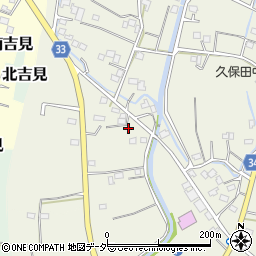 埼玉県比企郡吉見町久保田544周辺の地図