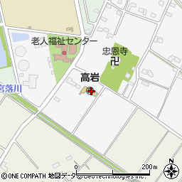 埼玉県白岡市高岩2227周辺の地図