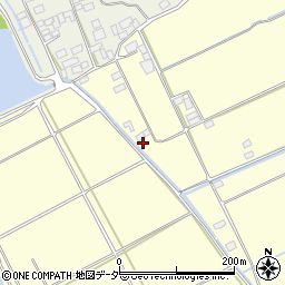 茨城県行方市橋門542周辺の地図