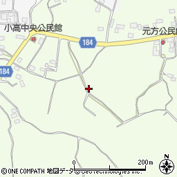 茨城県行方市南647周辺の地図