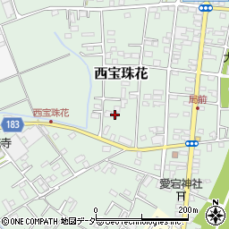 埼玉県春日部市西宝珠花430周辺の地図