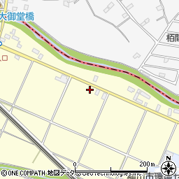 埼玉県桶川市五町台438-2周辺の地図