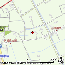 埼玉県春日部市芦橋112周辺の地図