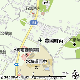 茨城県常総市豊岡町丙3066-1周辺の地図
